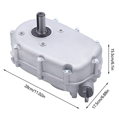 Gear Reduction Box, 2:1 Ratio Speed Reducer Gear Box with Internal Wet Clutch for Honda GX270 13HP Engine, 22mm Output Shaft and 25mm Input Shaft