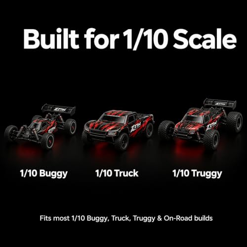 ZTW Beast G2 SL 80A ESC 2-3S Sensorless Brushless Speed Controller 6V/3A SBEC for 1/10 RC Car RTR Truck Buggy Truggy