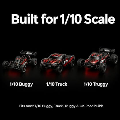 ZTW Beast G2 SL 80A ESC 2-3S Sensorless Brushless Speed Controller 6V/3A SBEC for 1/10 RC Car RTR Truck Buggy Truggy
