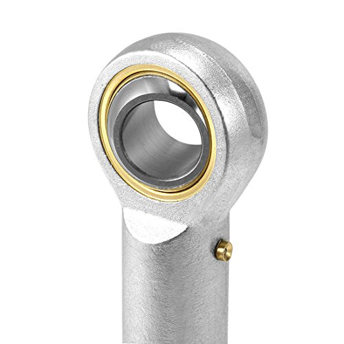 PHSB8L Rod End Bearing 1/2 Inch Bore and 1/2-20 Left Hand Thread, Self-Lubricating Female Heim Joint Rod Ends 2pcs - size: 1/2, style: Left Hand