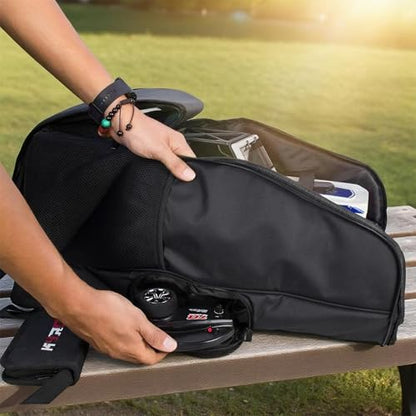  RC Backpack,RC Car Storage Bag,Multi Pockets Duffel Bag Carrying Case for 1/8 & 1/10 RC Car SCX10 Capra Wrangler TRX4 E-REVO VS4 BRX01 TF2 D90 CC01 YK4082 RGT EX8619 (Red) - color: Red