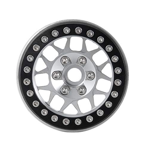Aluminum 2.2" RC Beadlock Wheels Rims for Axial SCX10 II III TRX4 | 1/10th RC Crawler Car Upgrade Parts