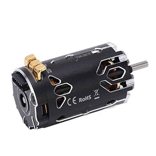 RC Brushless Motor 13.5T Sensored Professional Motor High Efficiency for 1/12 and 1/14 Scale RC Cars 3300KV
