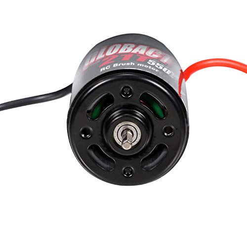 Globact 550 21T Brushed Motor for 1/10 RC Crawler TRX4 SCX10 Redcat RC4WD - size: 21T