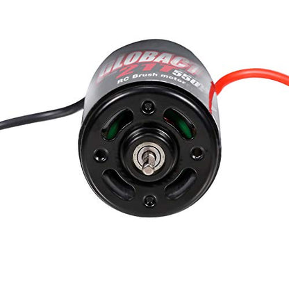 Globact 550 21T Brushed Motor for 1/10 RC Crawler TRX4 SCX10 Redcat RC4WD - size: 21T