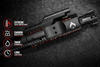 203 Gun Oil, High Viscosity Firearm Lubricant, Precision Needle Oiler, Gun Oil for Pistols, Rifles & Shotguns, Prevents Rust, Reduces Friction & Wear, Extreme Temperature Performance, 1 oz - color: Black