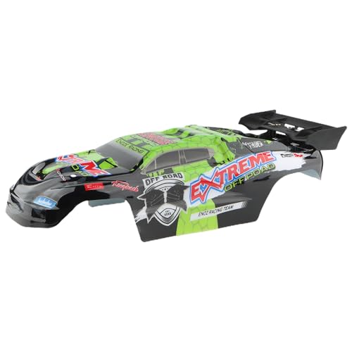 9206E RC Car Shell Body Cover PX9200-03 Accessories Spare Parts for 9202E 9206E 1:10 RC Monster Trucks Vehicle (Green) - color: Green