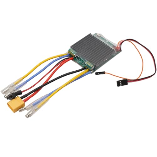 2-4S 40A Dual-Channel Bidirectional Brushed ESC for Differential Drive Boats RC Model Dual Motor Electronic Speed Controller - color: 40a Xt60 Plug