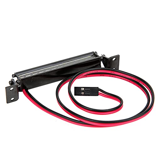 1/10-4 Scx10 4WD RC Crawler Car Mini Roof Light Bar 12 LED Black Kit