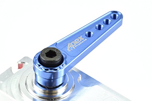 Blue 25T for Futaba/Savox Aluminum Servo Horn - 3 Pack #8027