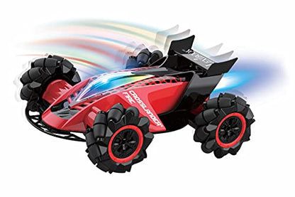 LEXIBOOK, Crosslander Fire RC Car, RC60 | Smoke Jet, Gesture Control, Music, Rechargeable - style: Crosslander Fire