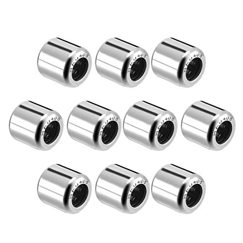 uxcell HK0408 Drawn Cup Needle Roller Bearings, Open End, 4mm Bore Dia, 8mm OD, 8mm Width (Pack of 10) - size: 4x8x8mm