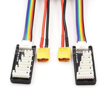 SPARKHOBBY XT60/XT30/JST/T-plug Balance Charger Extension Cable and 2-6S Extension Board for HOTA D6 D6PRO D6+ Smart Charger RC (2PCS XT60 2PCS Board) - style: 2PCS XT60 2PCS board
