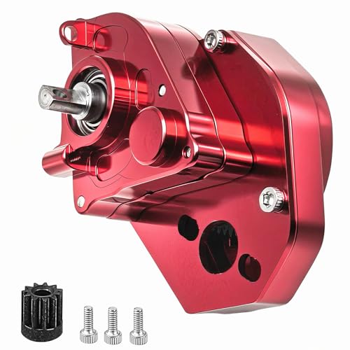 SCX24 Aluminum Transmission Case | Complete Gearbox Upgrade for 1/24 Axial RC Crawler