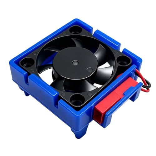 VXL-3s ESC Cooling Fan for Traxxas 3340 Bandit Slash Stampede Rustler 2WD / 4X4 VXL RC Car Parts, Velineon ESC Heat Sink Cooling Fan