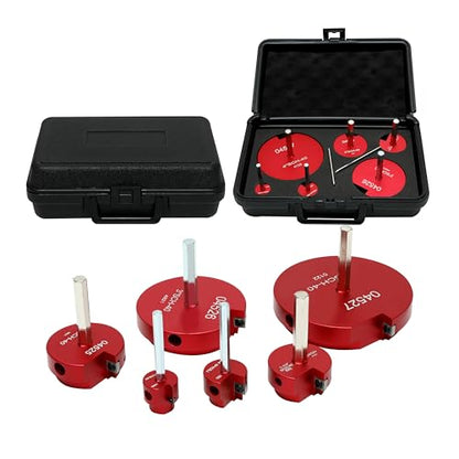 HFS(R) 6Pcs PVC Pipe Reamer Tool, 3/4",1",1-1/2",2",3",4" - Fits 1/2" Drill, PVC Fitting Saver & Plastic Pipe Fitsting Reamer Socket Saver Plumbing Tool for Schedule 40 Plastic Pipes - size: 3/4",1",1-1/2",2",3",4"