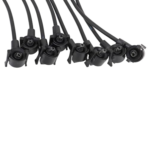 TRQ Spark Plug Wire Set | For 1996-1998 Ford Mustang - style: IWA70262