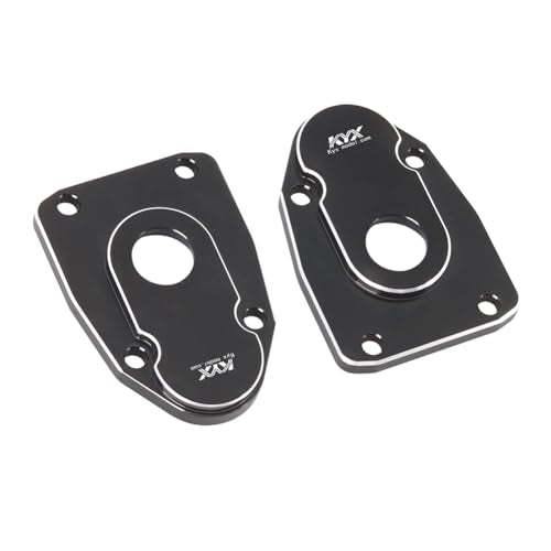 KYX Racing Aluminum Portal Axle Outer Portal Drive Housing Portal Cover Plates Upgrades Parts Accessories for 1/8 RC Crawler Car Axial AXP8 Gilamon