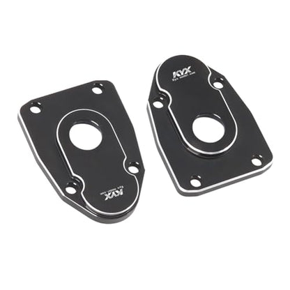 KYX Racing Aluminum Portal Axle Outer Portal Drive Housing Portal Cover Plates Upgrades Parts Accessories for 1/8 RC Crawler Car Axial AXP8 Gilamon