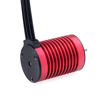 KingVal Replacement F540 3000KV Waterproof Brushless Motor Shaft 3.175mm with 45A Brushless ESC Combo Compatible with 1/10 RC Car