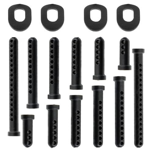 RC Car Parts for 1/12 1/14 1/16 1/18 Scale Car Shell Column Holder Body Mount Post Set RC Repair Modify Upgrade Parts Accessories