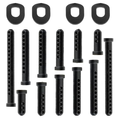 RC Car Parts for 1/12 1/14 1/16 1/18 Scale Car Shell Column Holder Body Mount Post Set RC Repair Modify Upgrade Parts Accessories