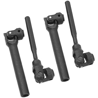 2Pcs ShareGoo Universal Drive Shaft CVD Driveshaft Upgrade Parts Compatible with Axial SCX10 SCX10-II Redcat Gen7 Gen8 RC4WD D90 1/10 RC Crawler Car (117-164mm)