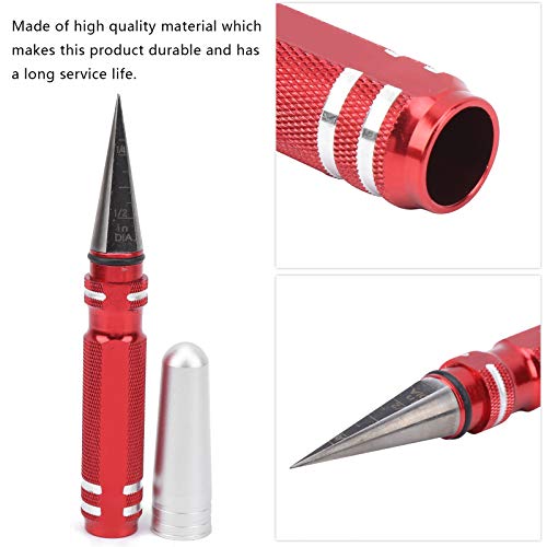 RiToEasysports Aluminum Car Body Reamer, 0-12mm Hole Puncher with Knurled Grip for Remote Control Cars, Lightweight Alloy Steel RC Accessory