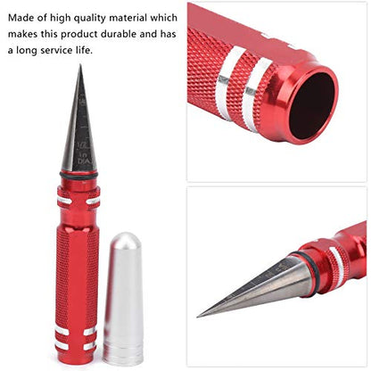 RiToEasysports Aluminum Car Body Reamer, 0-12mm Hole Puncher with Knurled Grip for Remote Control Cars, Lightweight Alloy Steel RC Accessory