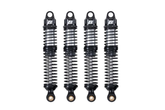 RC Crawlers Truck Upgrade Parts for Other 1/10 RC Crawlers FMS FCX10 K5 & 1/10 LC80: 90mm Oil-Filled Aluminum Shocks (4pcs)