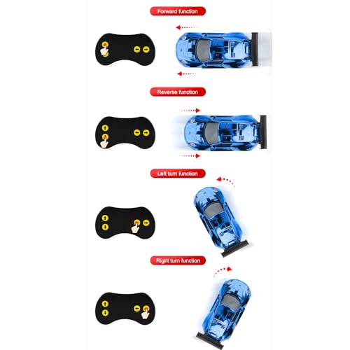 TOUCAN RC HOBBY Ready to Go 1:43 Assembled Racing Car RC Electric Mini Gift for Adult for Ages 14+