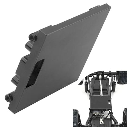 Metal Motor Mount Holder Bracket Fixed Seat Compatible with 2024 New MN99S MN98 V2 Version 1/12 RC Car (Black) - color: Black