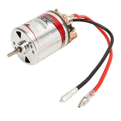 CHICIRIS 540 Brushed Motor 320A Brushed ESC Combo, with Low Noise Smooth Start for 1/10 RC Car HSP (12T) - size: 12T