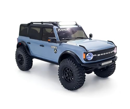 RC Car LED Roof Light Bar for Axial SCX30 1/30 Ford Bronco (White Light Bar) - color: White Light Bar