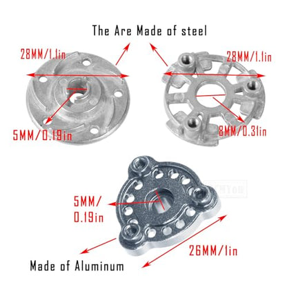 83T Spur Gear(48-Pitch) Transmission Gears Spur Gear with 21T/23T/25T Pinions Gear Upgrades Part for 1/10 Slash/Rustler/Stampede/Bandit 2wd VXL,Titanium - color: Titanium - (83t)