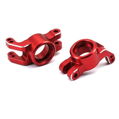 Aluminum Rear Hub Knuckle Arm for ARRMA Mini Kraton 1/16 RC Car, Upgrade Replacement Parts, (Red Rear Hub/Knuckle Arm) - color: Red Rear Hub/Knuckle Arm