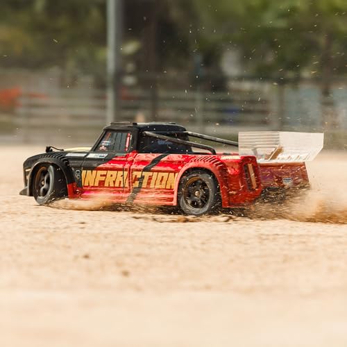 ARRMA RC Truck 1/8 Infraction 223S DSC 4X4 RTR Brushless All-Road Street Bash (Lipo Battery and Charger Not Included), Black/Red, ARA4315V4T2 - color: Black/Red