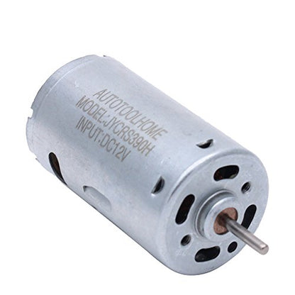 12V DC Motor, Small Electric Motor for RC Car DIY | High Speed High Torque Compact Brushed 12V Motor 2.3mm Shaft for RC cars, Hobby models, Robotics and DIY Replacement projects