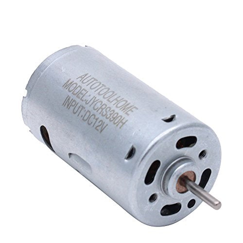 12V DC Motor, Small Electric Motor for RC Car DIY | High Speed High Torque Compact Brushed 12V Motor 2.3mm Shaft for RC cars, Hobby models, Robotics and DIY Replacement projects