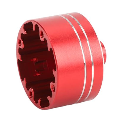 RC Differential Gear Set, Alloy & Steel Replacement for Racing Cars, Durable Drive Parts for Enthusiasts - color: Red