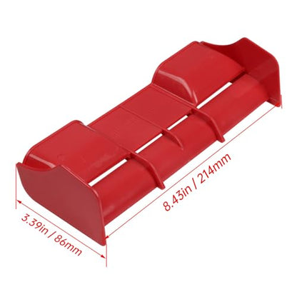 HobbyPark RC Car 1:8 Off Road Buggy Wing Body Spoiler High Down Force (Red) - color: Red, size: 1/8 Scale