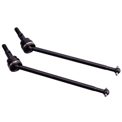 RC 108015 Metal Universal Drive Shaft Dogbone for HSP 1/10 94111 94110Pro 94108 Off-Road Monster Truck Upgrade Parts (Color : Black(2Pcs)) - color: Black(2pcs)