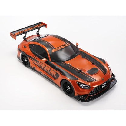 Tamiya 58750 1:10 RC Mercedes-AMG GT3 EVO TT-02 Remote Control Car, Vehicle, Model Building, Assembly, Hobby, RC Kit, Unpainted