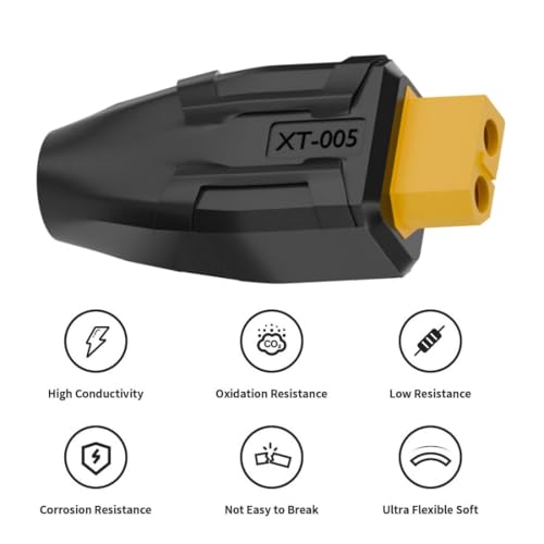 chenyang XT60 to DC Adapter,DC 5.5x2.1mm Female to XT60 Female Bidirectional Charging Conversion Adapter for Aircraft Model/Car Model/Remote Control Toy/Battery Charger - style: DC Female to XT60 Female