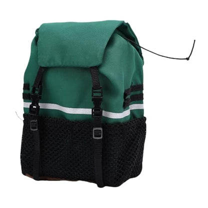 Yctze RC Simulation Backpack, Oxford Cloth Storage Bag, Stickers Backpack with Customization, Ideal for SCX10, 1/8 & 1/10 Scale RC Crawlers (Green) - color: Green