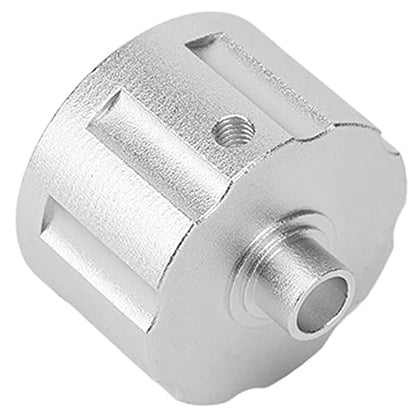 RC Car Differential Case Aluminum Alloy Differential Housing Replacement Kit for 8 Remote Control Vehicles Enhanced Durability Reduced Design Easy Installation (Silver) - color: Silver
