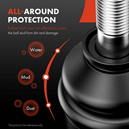 A-Premium Rear Sway Bar Link Stabilizer Bar Link, Compatible with Lexus | for GS200t/IS200t/RC200t 2016-2017, GS300 2018-2019, GS350, GS450h, IS250, IS300, RC300, IS350, IS500, RC350, Pack of 2