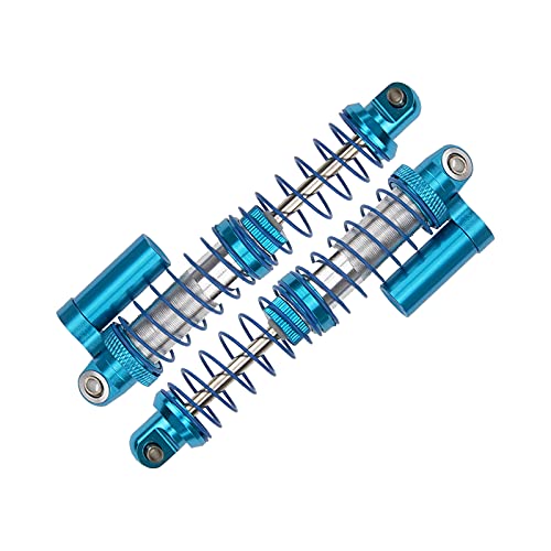 2Pack ShareGoo Aluminum Shocks Absorber Dampers Assembled for Redcat Axial SCX10 RC4WD D90 Traxxas TRX4 1/10 RC Crawler Truck ((90mm-Hole Center to Hole Center))