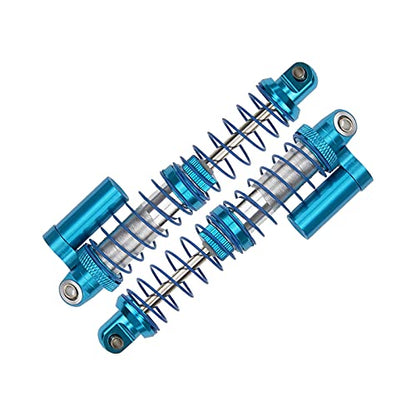 2Pack ShareGoo Aluminum Shocks Absorber Dampers Assembled for Redcat Axial SCX10 RC4WD D90 Traxxas TRX4 1/10 RC Crawler Truck ((90mm-Hole Center to Hole Center))