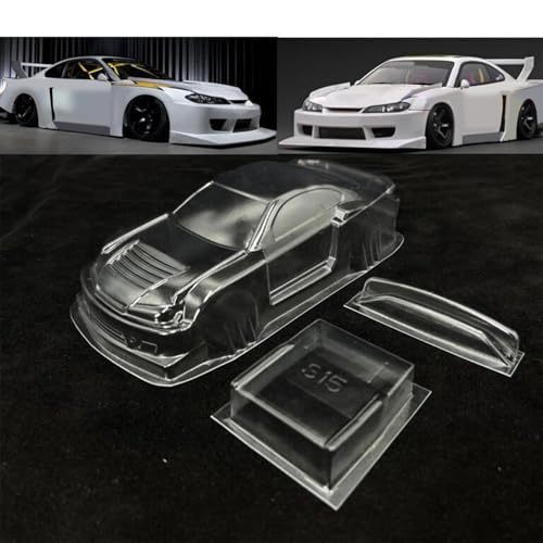 1/16 RC Drift Car Body Shell Clear Thicken Material Unpainted Body Shell Housing 98mm Wheelbase
